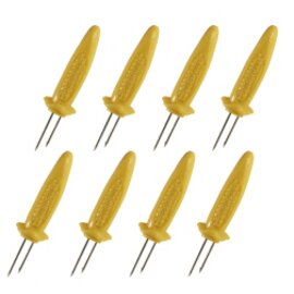 Maiskolbensticks gelb  L 90 mm Griffausführung Kunststoff 8 Stück Produktbild