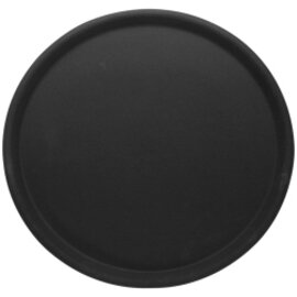 Tablett schwarz | rund  Ø 320 mm  | rutschfest Produktbild