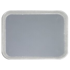 Tablett Fiberglas grau rechteckig | 460 mm  x 355 mm Produktbild