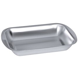 Schale Edelstahl 1 ltr 240 mm  x 160 mm  H 45 mm Produktbild