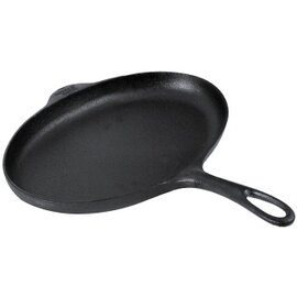 Fischpfanne Gusseisen 325 mm x 215 mm • angegossener Griff Produktbild