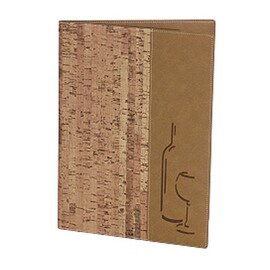 Weinkartenmappe DIN A4 mit Kork-Optik  L 340 mm  B 240 mm Produktbild