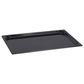 Konvektomatenblech GN 1/1 Edelstahl Teflon antihaftbeschichtet schwarz  H 40 mm Produktbild