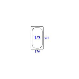 GN Behälter GN 1/3  x 65 mm Edelstahl | Bügelgriffe Produktbild