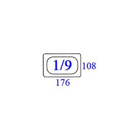 Gastronormschalen GN 1/9  x 65 mm Kunststoff Produktbild