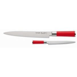 Yanagiba | Tranchiermesser | Sushimesser RED SPIRIT gerade Klinge glatter Schliff | rot | Klingenlänge 24 cm Produktbild