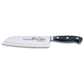 Santoku PREMIER PLUS EURASIA gerade Klinge Kullenschliff  | genietet | schwarz | Klingenlänge 18 cm Produktbild