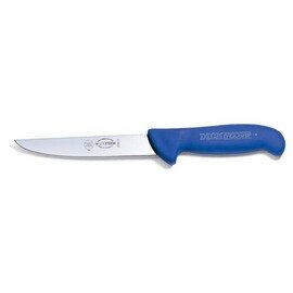 Ausbeinmesser ERGOGRIP blau breit  | gerade Klinge | steif  | glatter Schliff  | Klingenlänge 13 cm Produktbild