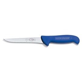 Ausbeinmesser ERGOGRIP blau schmal  | gerade Klinge | steif  | glatter Schliff  | Klingenlänge 15 cm Produktbild