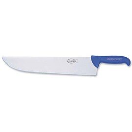 Blockmesser ERGOGRIP blau breit  | gerade Klinge  | glatter Schliff  | Klingenlänge 36 cm Produktbild