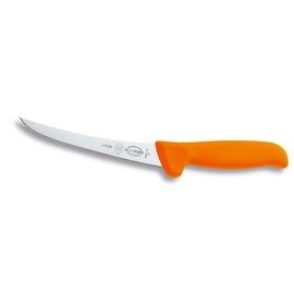 Spezial-Ausbeinmesser MASTERGRIP gebogene Klinge semi-flexibel glatter Schliff | orange | Klingenlänge 15 cm Produktbild