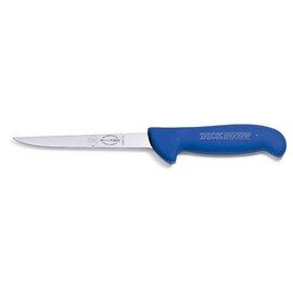 Ausbeinmesser ERGOGRIP blau extra schmal  | gerade Klinge | steif  | glatter Schliff  | Klingenlänge 13 cm Produktbild