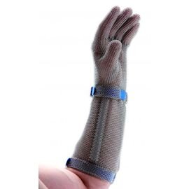 Kettenhandschuh S Größe 1 weiß mit Stulpe Produktbild