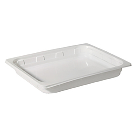 PP-Schale GN 1/2 weiß | Einweg 325 mm x 265 mm H 40 mm Produktbild