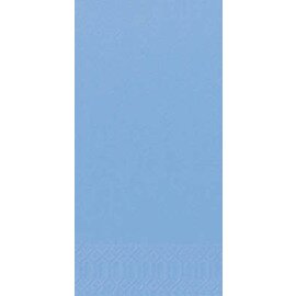 Zelltuch-Servietten, 33 x 33 cm, 3-lagig, 1/8 Falz, BF, 4 x 250 Stück (insgesamt 1000 Servietten), azur Produktbild