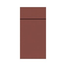 Serviettentasche DUNILETTO braun 4 x 50 Stück Produktbild