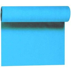 Tischläufer Tête-à-Tête, Dunicel® , FSC-zertifiziert, perforiert und praktisch von der Rolle, Farbe: Pacific blue, 20 Abschnitte je 1,20 m lang und 40 cm breit, 6 Rollen à 24 m Produktbild
