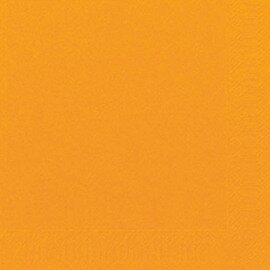 Zelltuch-Servietten 3-lagig Falz 1/4 orange Produktbild