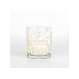 Kerzenglas Duft Edelholz cremefarben  Ø 73 mm  H 83 mm | Brenndauer 30 Stunden | 10 Stück Produktbild