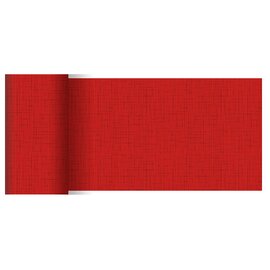 Tischläufer Linnea DUNICEL Einweg rot rechteckig | 2000 mm  x 150 mm Produktbild