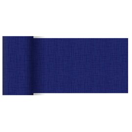 Tischläufer Linnea DUNICEL Einweg dunkelblau rechteckig | 2000 mm  x 150 mm Produktbild