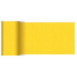 Tischläufer Linnea DUNICEL Einweg gelb rechteckig | 2000 mm  x 150 mm Produktbild