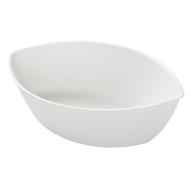 Schale Amuse-Bouche® Bolio Bagasse weiß oval 450 ml L 180 mm B 100 mm H 70 mm | 8 x 35 Stück Produktbild