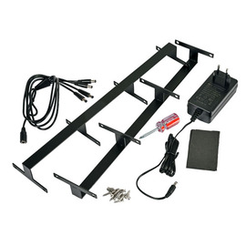 LED-Kerzen-Ladestation schwarz  H 430 mm Produktbild