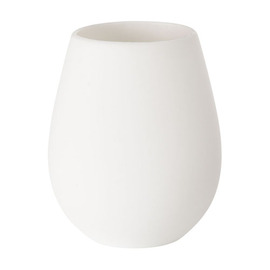 LED-Kerzenhalter TROPICAL Silikon weiß Ø 85 mm H 103 mm Produktbild