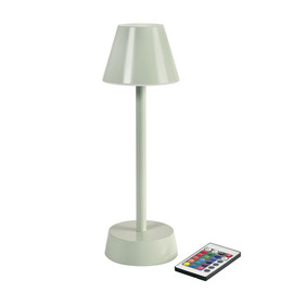 LED-Lampe ZELDA pistaziengrün Ø 103 mm H 320 mm Produktbild