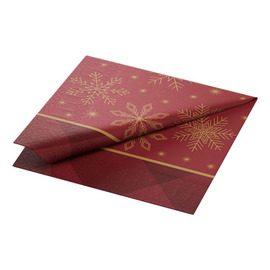 Serviette RHOMBUS BORDEAUX | 330 mm x 330 mm | 3-lagig Produktbild