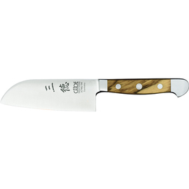 Santoku ALPHA OLIVE Messerstahl | Klingenlänge 14 cm Produktbild