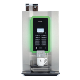 Heißgetränkeautomat OPTIBEAN 2 NG schwarz | Edelstahl | 2 Produktbehälter Produktbild