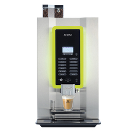 Heißgetränkeautomat OPTIBEAN 3 NG schwarz | Edelstahl | 3 Produktbehälter Produktbild