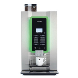 Heißgetränkeautomat OPTIBEAN 2 TOUCH schwarz | Edelstahl | 2 Produktbehälter Produktbild