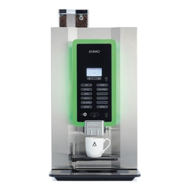 Heißgetränkeautomat OPTIBEAN 3 XL TOUCH schwarz | Edelstahl | 3 Produktbehälter Produktbild