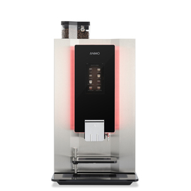 Heißgetränkeautomat OPTIBEAN 2 XL TOUCH schwarz | Edelstahl | 2 Produktbehälter Produktbild