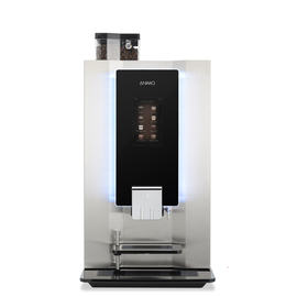 Heißgetränkeautomat OPTIBEAN 3 TOUCH schwarz | Edelstahl | 3 Produktbehälter Produktbild