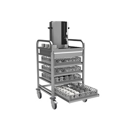Servierwagen CaféCruiser de Luxe  L 664 mm T 640 mm H 1024 mm Produktbild