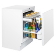 Unterbau Flaschenkühler KM 142 FL weiß | 132 ltr R600a Produktbild