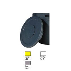 Flachdeckel, dunkelgrün, für runden Container FG262000, Ø 50,5 x 4,6 cm., Polyethylen Produktbild