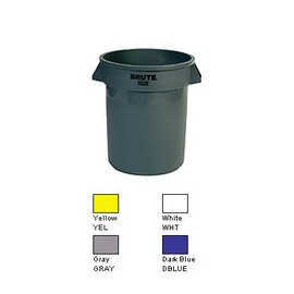 Container BRUTE CONTAINER 75,7 ltr Kunststoff gelb Ø 495 mm  H 581 mm Produktbild