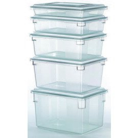 Lebensmittelbehälter Polycarbonat klar transparent 62,9 ltr  L 457 mm  B 660 mm  H 305 mm Produktbild