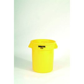 Container BRUTE CONTAINER 166,5 ltr Kunststoff gelb Ø 610 mm  H 800 mm Produktbild