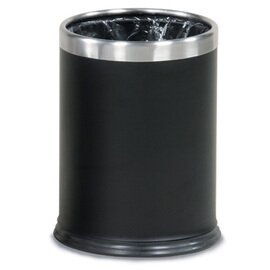 Abfallbehälter Hide-A-Bag 13,2 ltr Stahl schwarz feuerfest Ø 241 mm  H 318 mm Produktbild