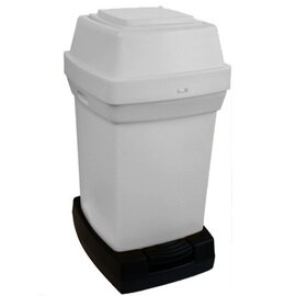 Windel Abfallbehälter NAP2 65 ltr Kunststoff grau mit Fußpedal  L 410 mm  B 470 mm  H 770 mm Produktbild 0 L