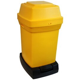 Windel Abfallbehälter NAP2 65 ltr Kunststoff gelb mit Fußpedal  L 410 mm  B 470 mm  H 770 mm Produktbild 0 L