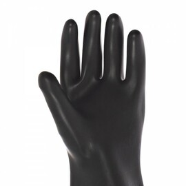 Chemikalienschutzhandschuhe WORK XL Latex schwarz | 600 mm Produktbild 1 S