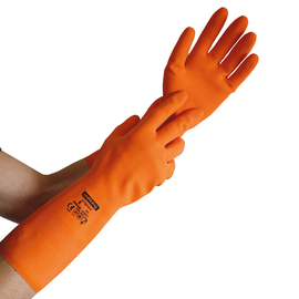 Chemikalienschutzhandschuhe TRIPLEX XL orange 330 mm Produktbild