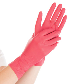 Nitril-Handschuhe L rot SAFE LIGHT • puderfrei Produktbild